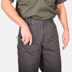Canvas Double Knee Carpenter Pants - Charcoal